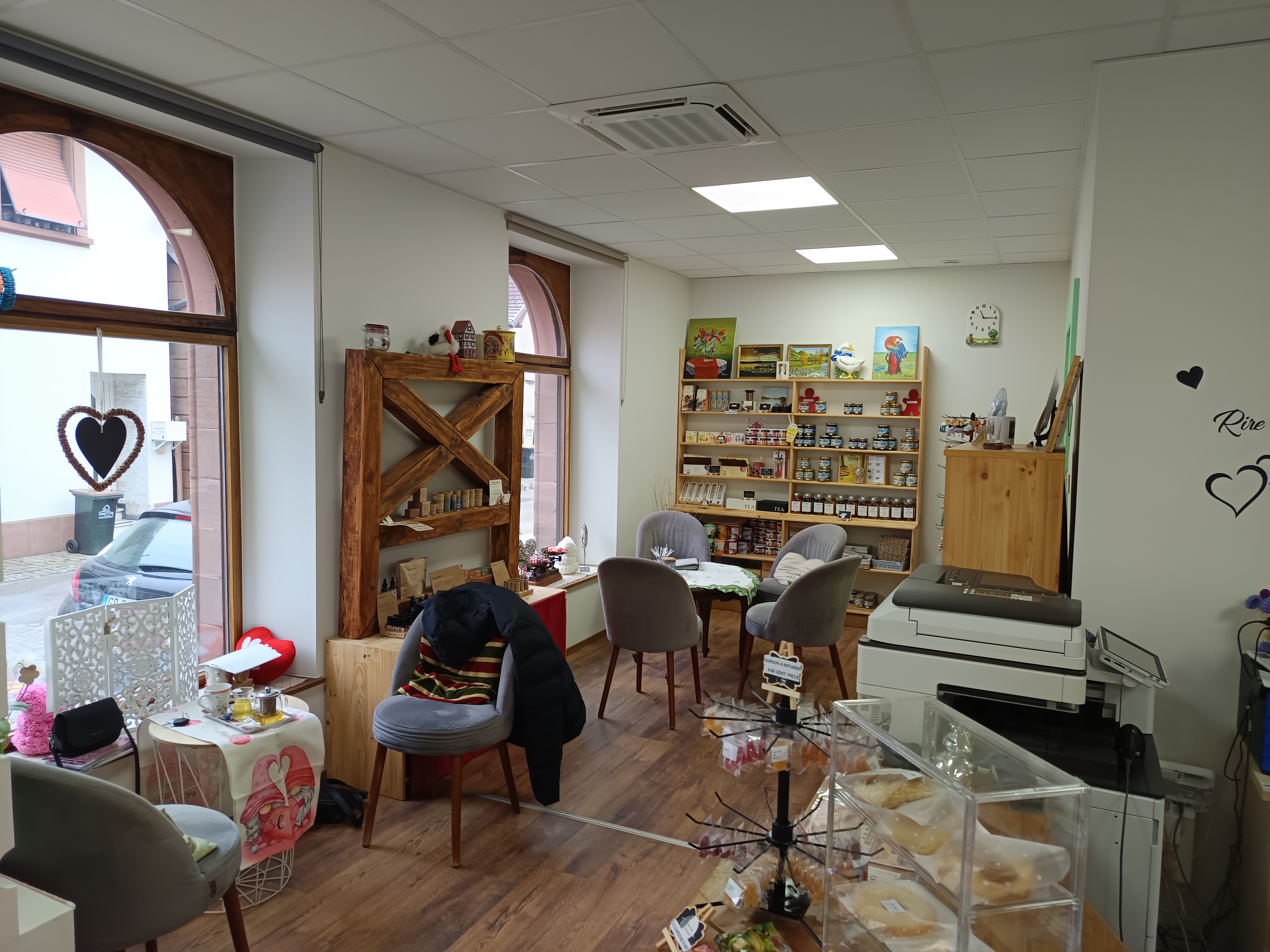 Bar à thé et plantes médicinales