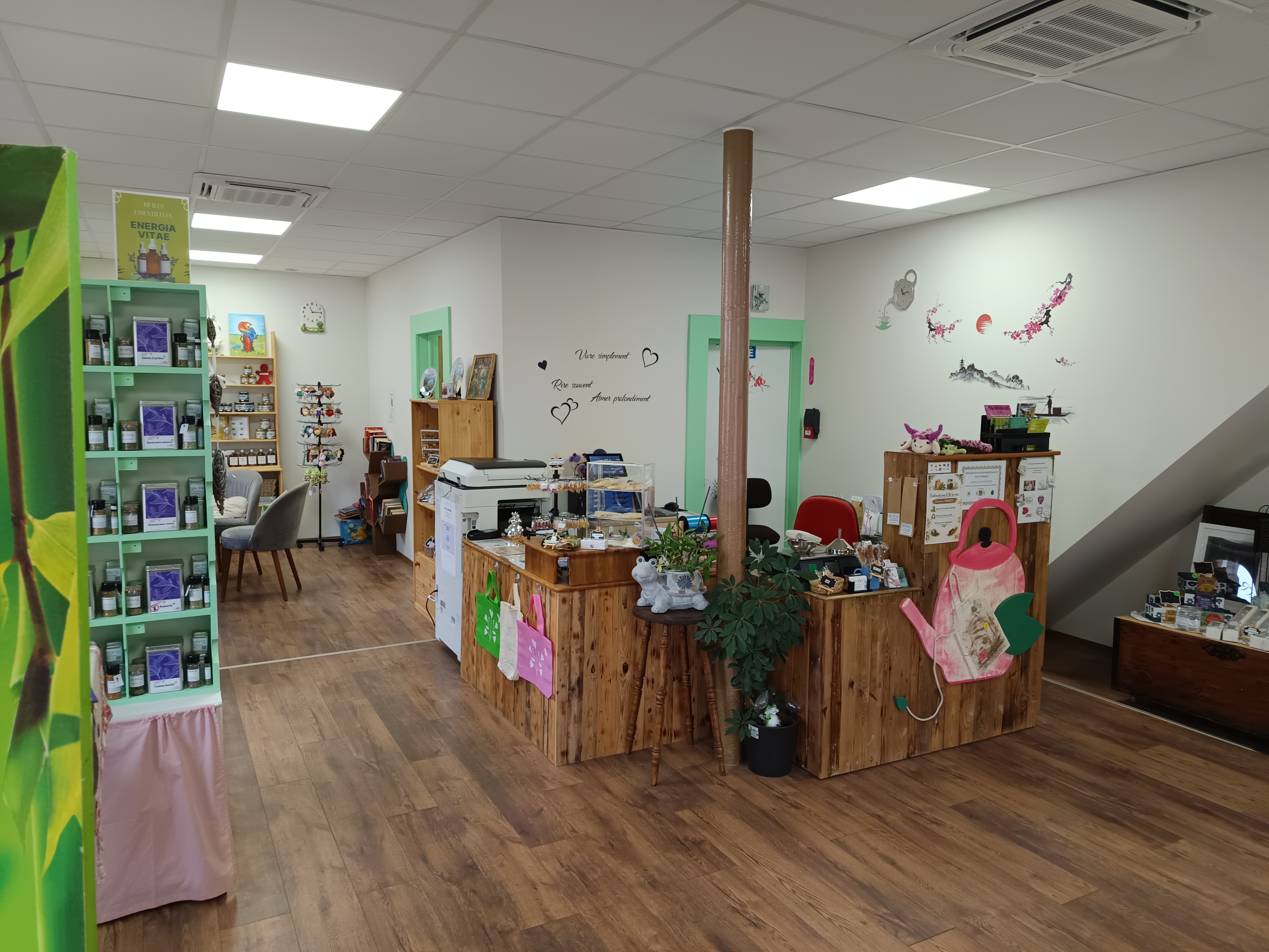 Boutique - espace dégustation