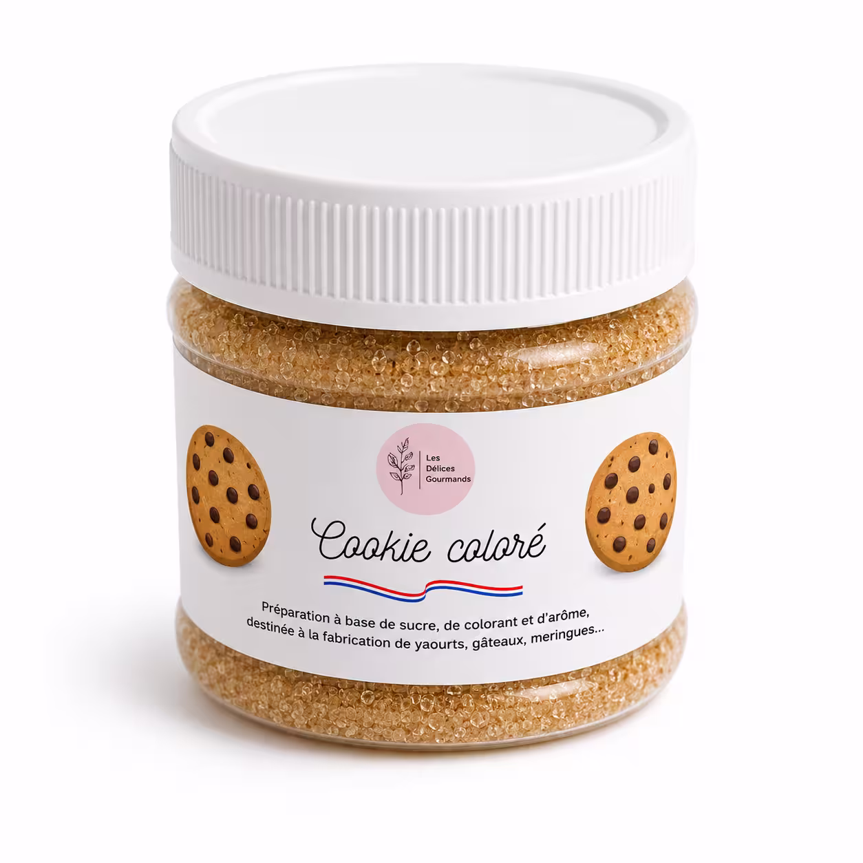 Sucre cookie coloré